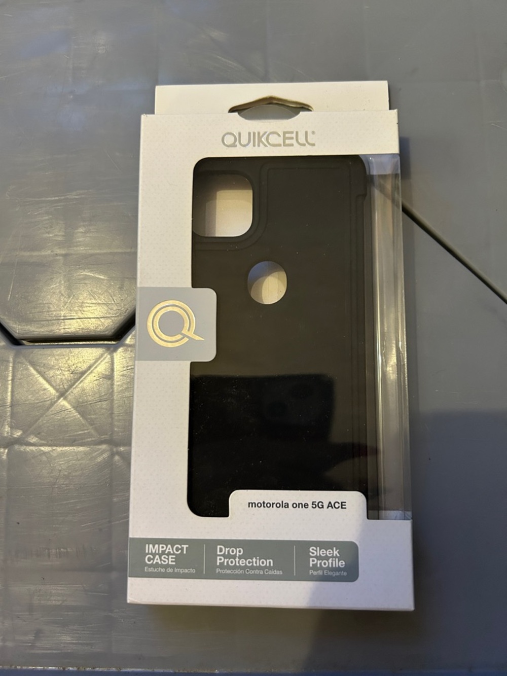 Black Impact Case for Motorola One 5G Ace